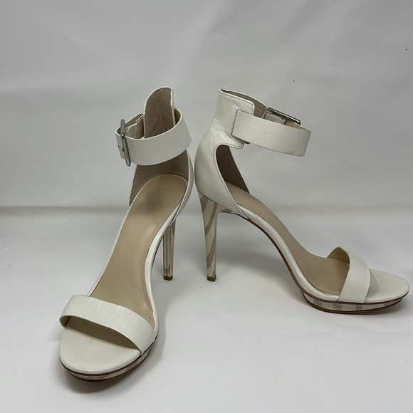 Calvin Klein Stiletto ankle strap pump size 9M - Picture 4 of 13